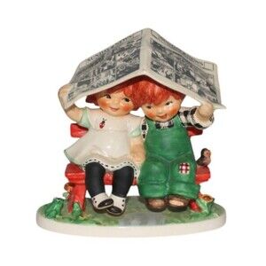 Goebel Hummel  Redheads Collection Let It Rain Vintage 1967